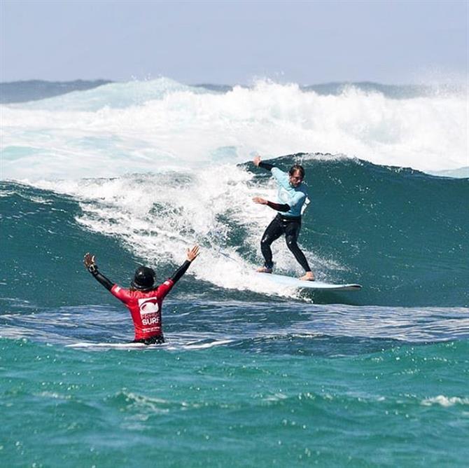 Surfing på Fuerteventura