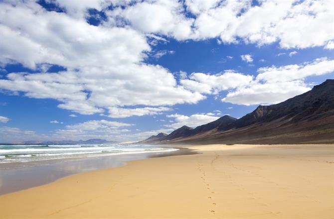 Fuerteventuras bästa stränder - Playa del Cofete