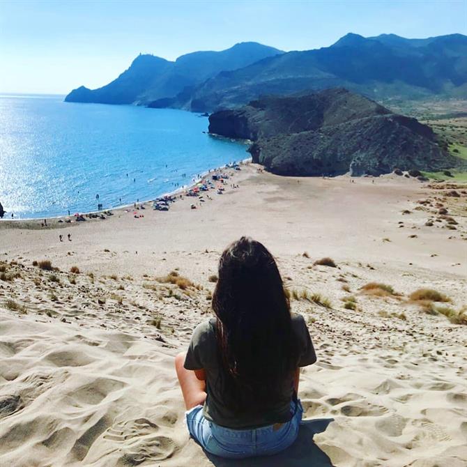 Playa de Monsul i Cabo de Gata