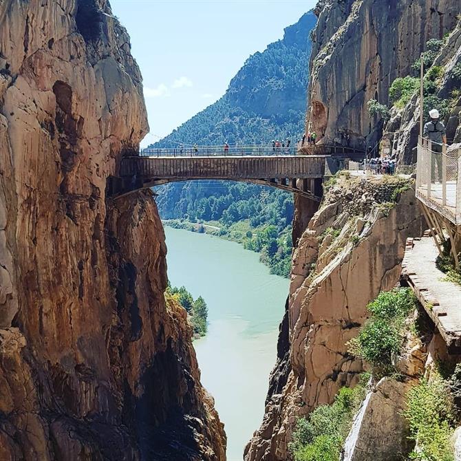 Spektakulära leden Caminito del Rey i Málaga