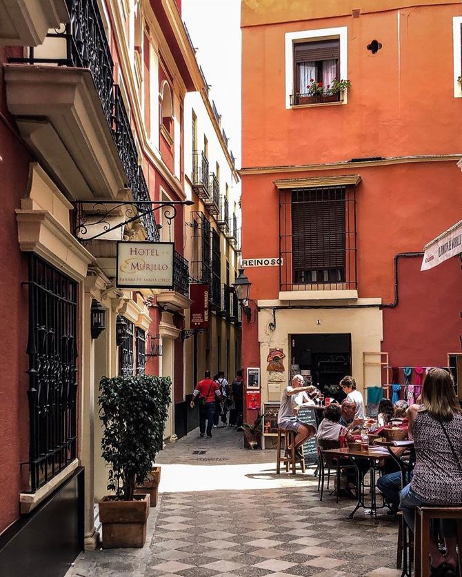 Calle de los Besos i Sevilla