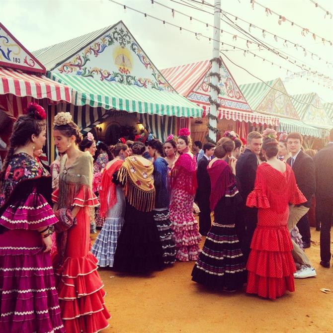 Feria de Abril em Sevilha