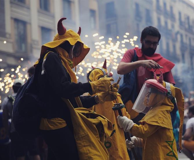Barcelona, Festa de la mercè, Correfoc