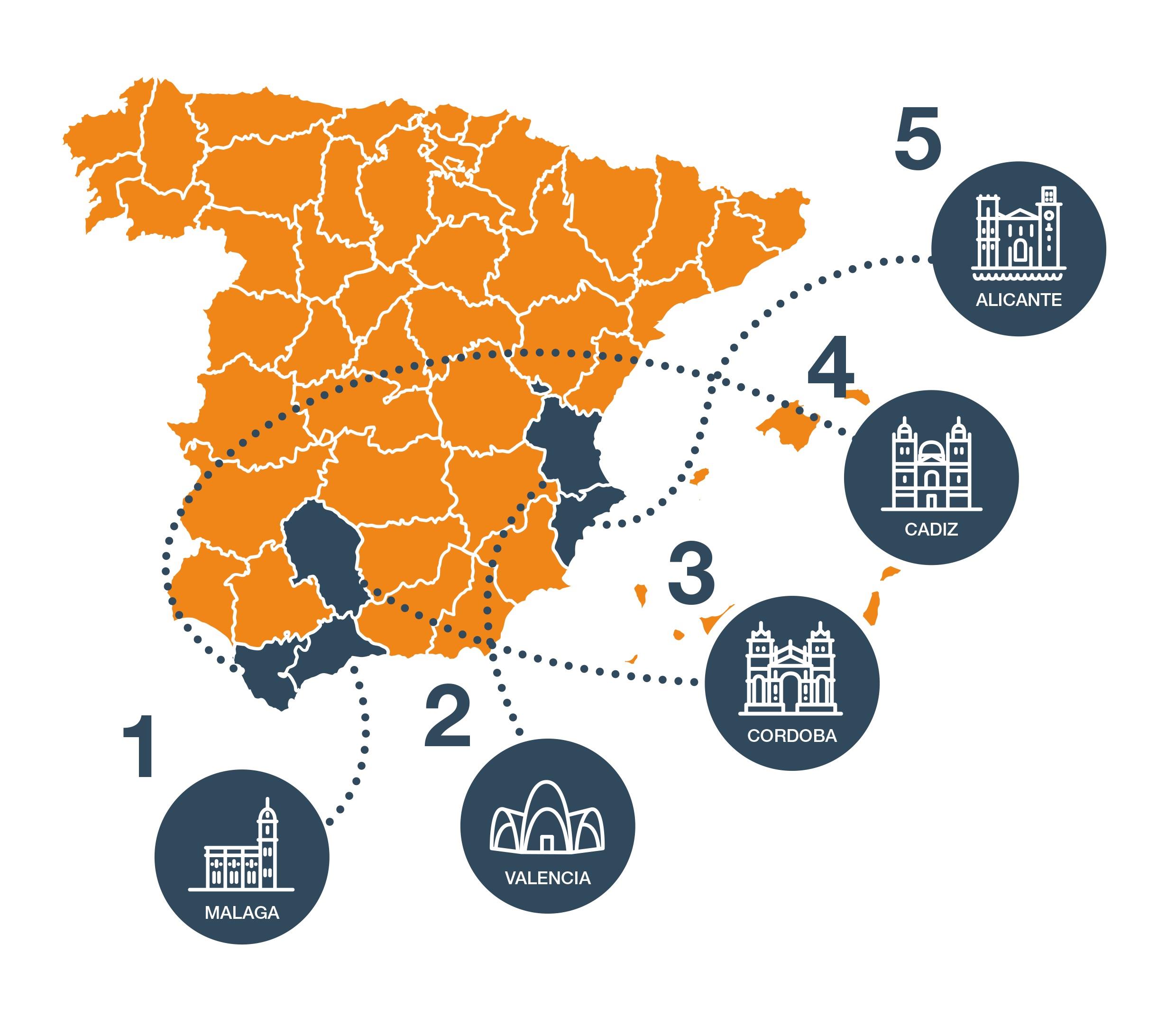 Los 5 destinos más baratos para escapadas urbanas en España
