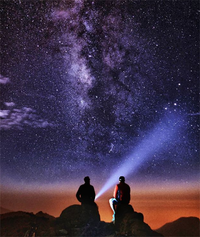 Observatorio de estrellas en La Palma