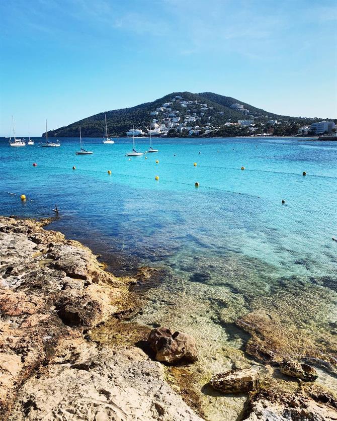 Playa Santa eulalia, Ibiza