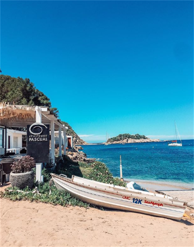 Playa de Sant Miguel på Ibiza