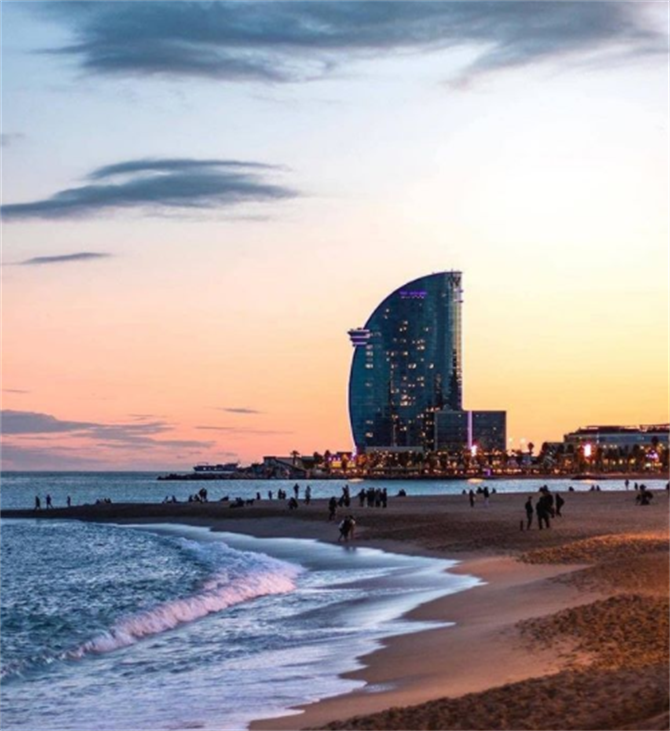 Plage Barceloneta, Barcelone