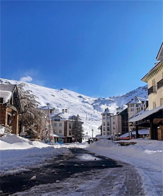 Sierra Nevada skigebied