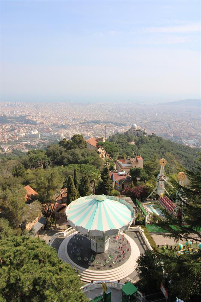 Tibidabo berg, Barcelona