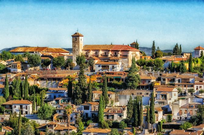 Albaicin neighbourhood, Granada city