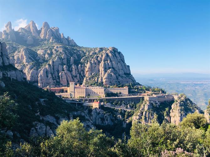 The mountains of Montserrat, Catalonia