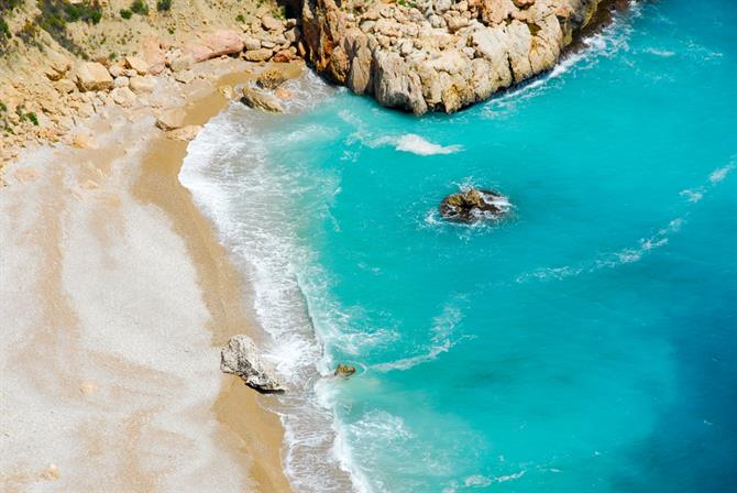 Playa del Moraig, Benitachell - Costa Blanca (Spanien)