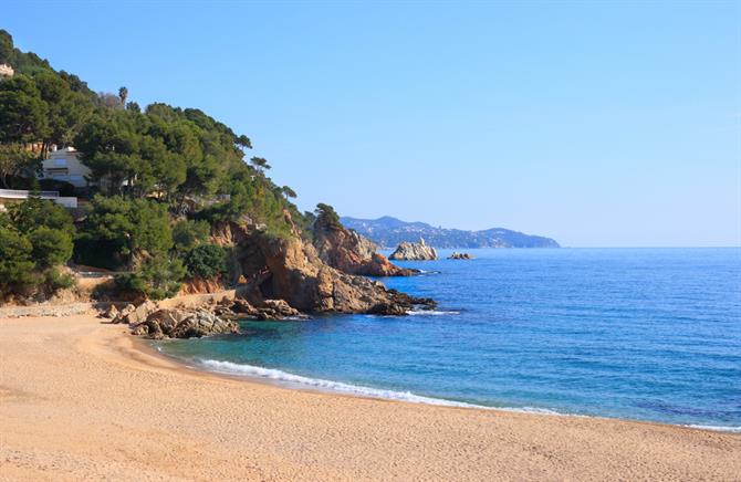 Blanes - Stranden Cala Sant Francesc