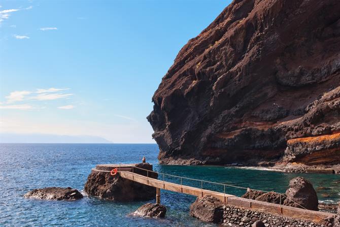 De bästa stränderna på Teneriffa - Playa de Masca