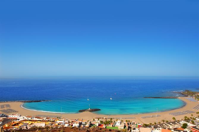 Playa de Las Vistas, Tenerife - îles Canaries (Espagne)