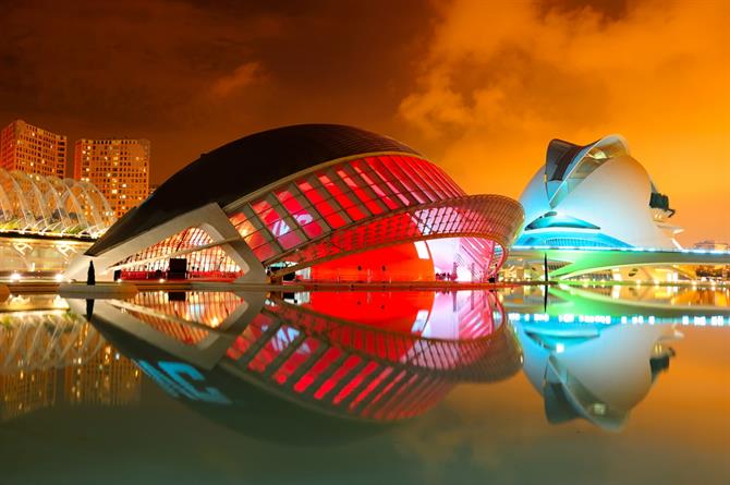 Ciudad de las Artes y de la Ciencias de Valence - Communauté valencienne (Espagne)