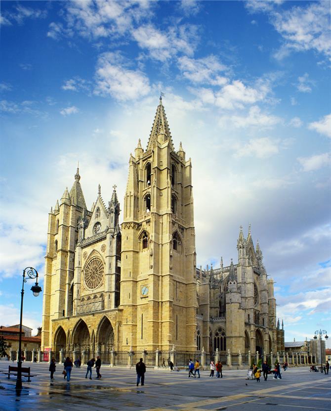 Katedralen i León
