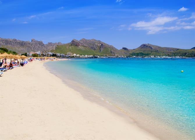 Playa de Pollensa, Majorque - îles Baléares (Espagne)