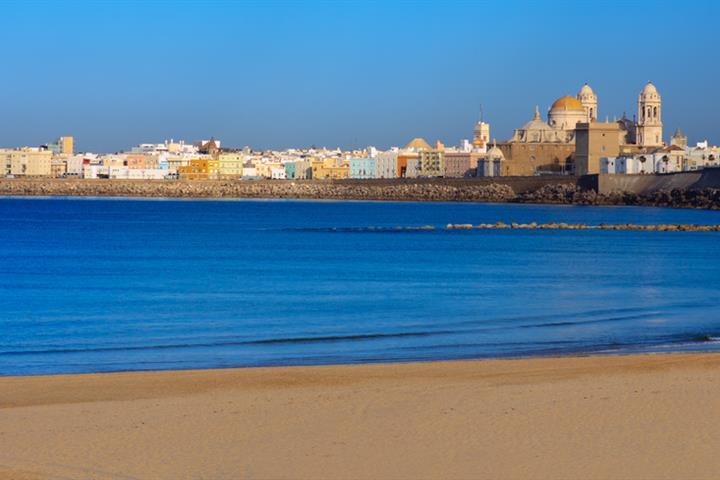 Conil de la Frontera on the Costa de la Luz, is a seaside resort on the  Atlantic coast in Cadiz province, Andalucia, with stunning white sand  beaches