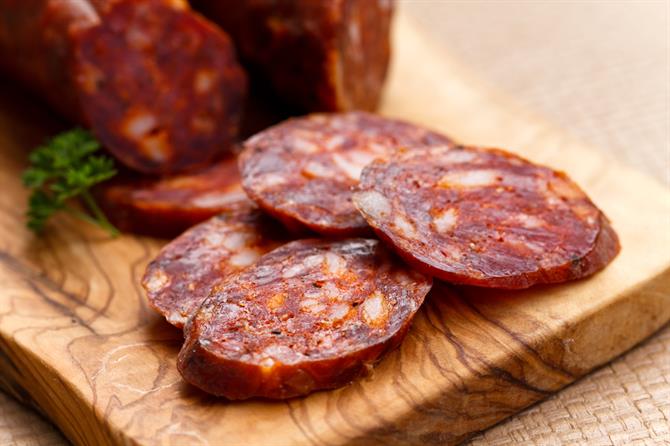 Chorizo - spanske tapas