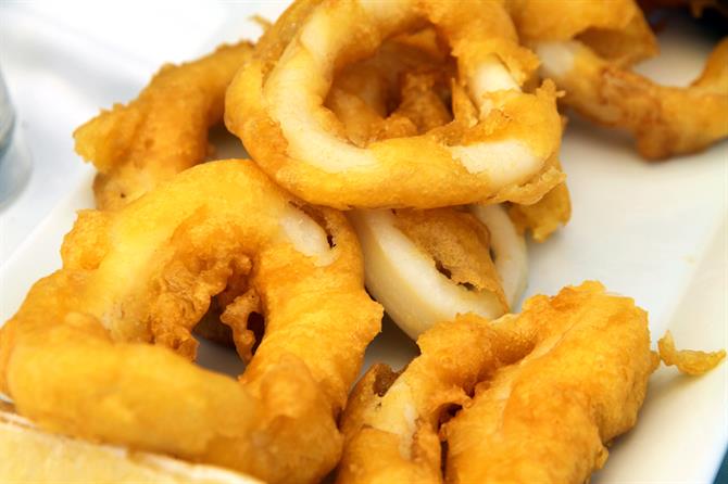 Calamares fritos, gastronomie d'Espagne