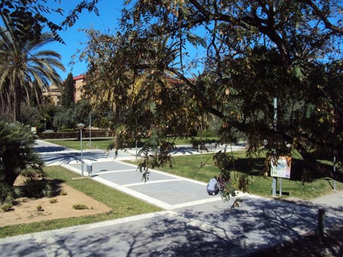 Burjassot Park nær Valencia