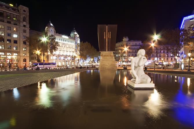 Barcelona - Plaza Cataluña