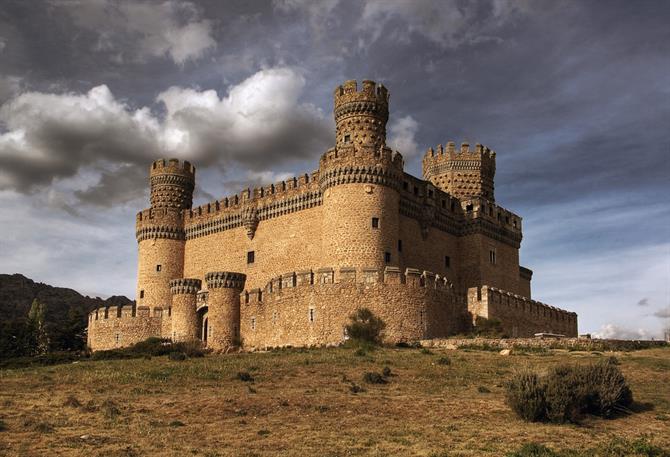 Castillo Manzanares el Real - Madrid (Espagne)