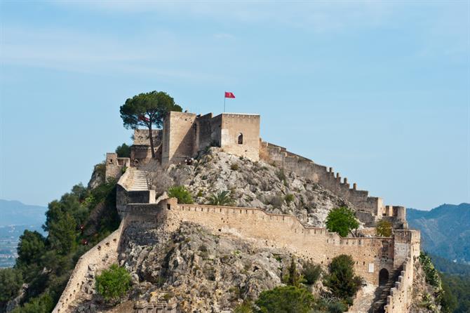 Xativa Slottet, Valencia provins