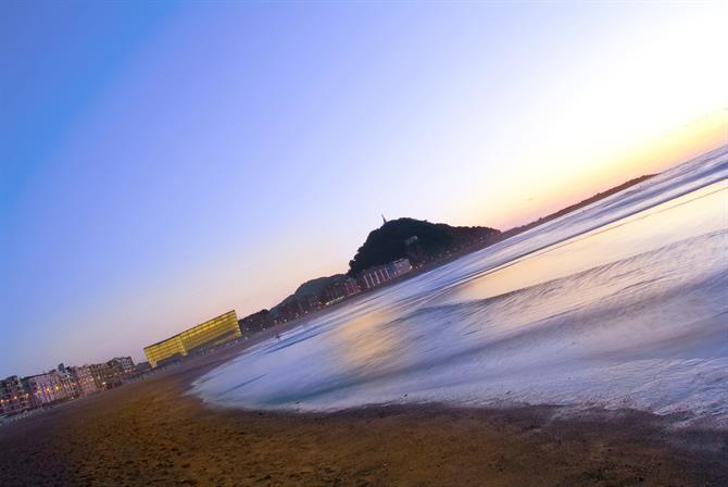 Saint-Sébastien - Plage Zurriola (Espagne)