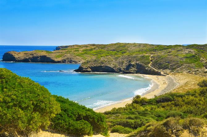 Cala Tortuga, Minorque