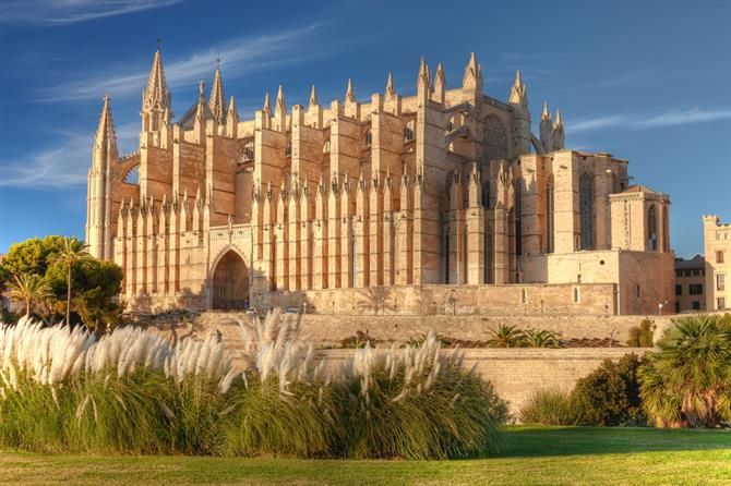 Cathédrale de Palma de Majorque, Baléares (Espagne)