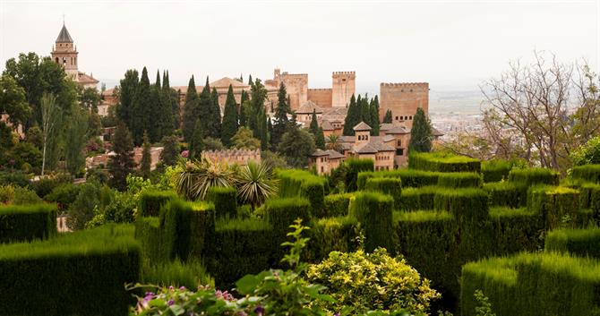 Generalife Park, Granada