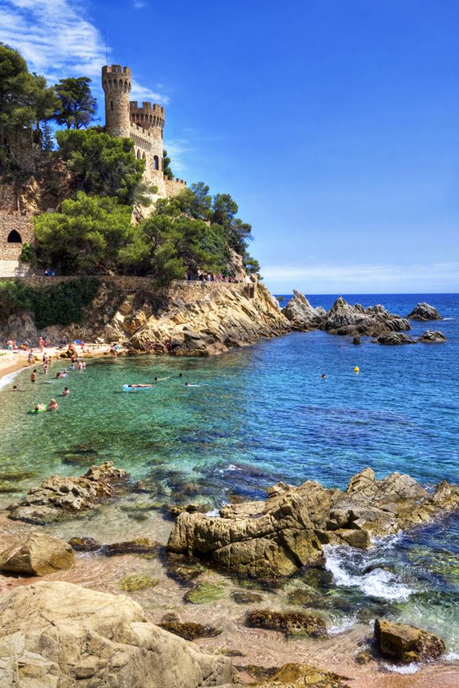 Lloret de Mar - Stranden Sa Caleta 