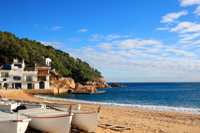 Plaża w Tamariu, Costa Brava