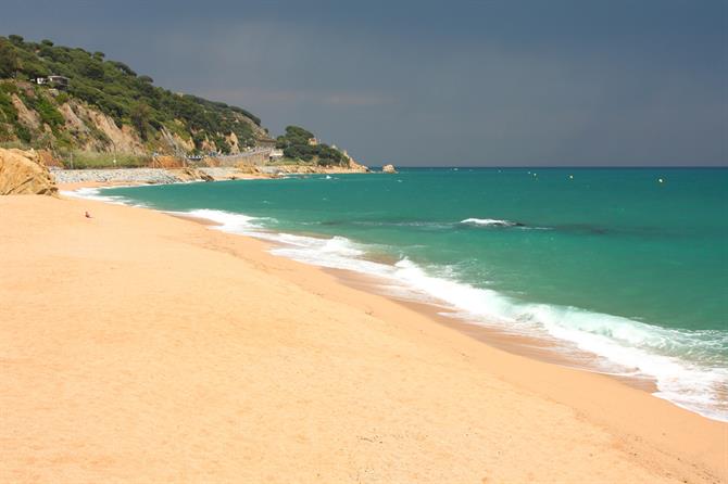 Stranden Sant Pol de Mar