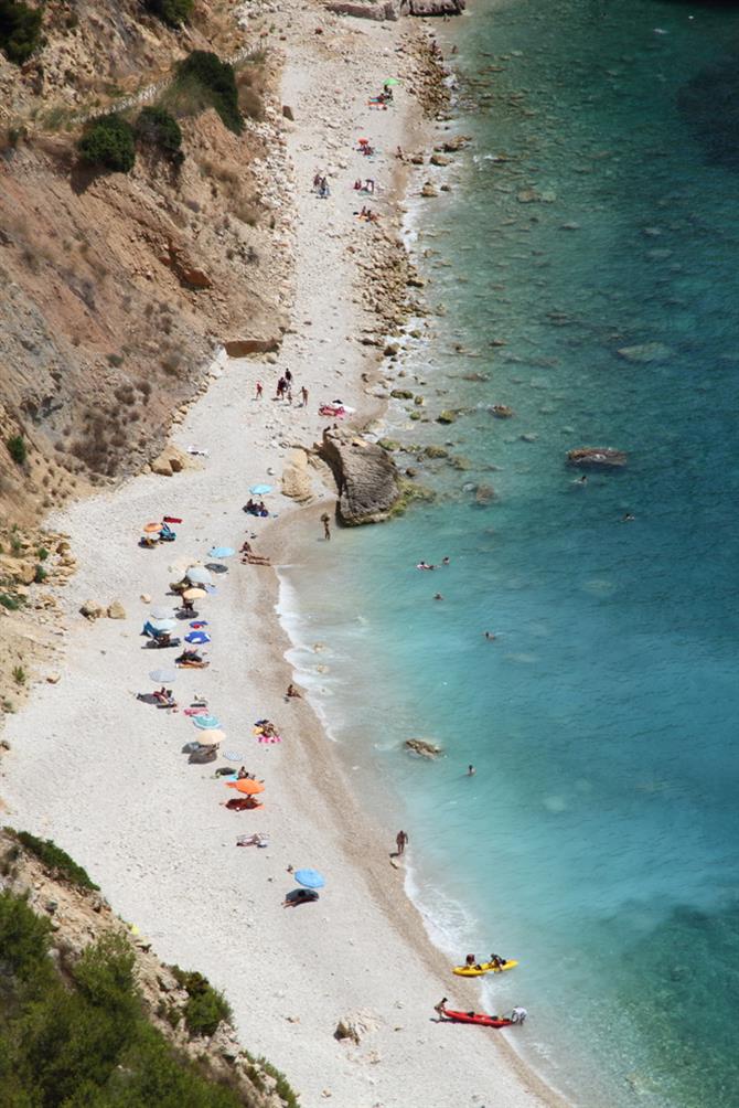 Ambolo-stranden ved Javea 