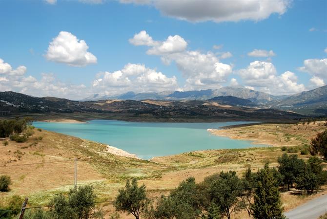 Lake Viñuela, Malaga Provins