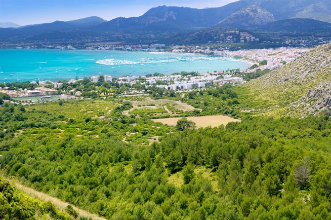 Port de Pollensa på Mallorca 