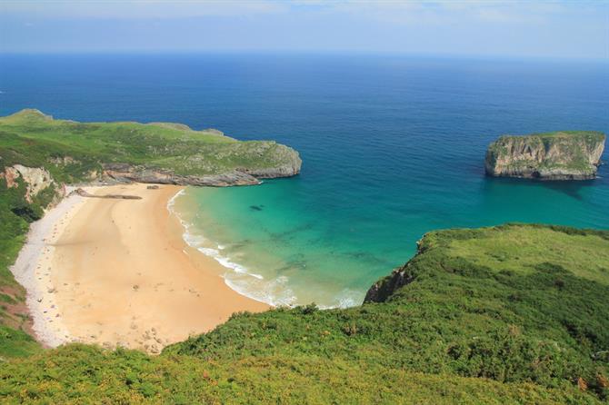 Playa de la Ballota vicino Llanes