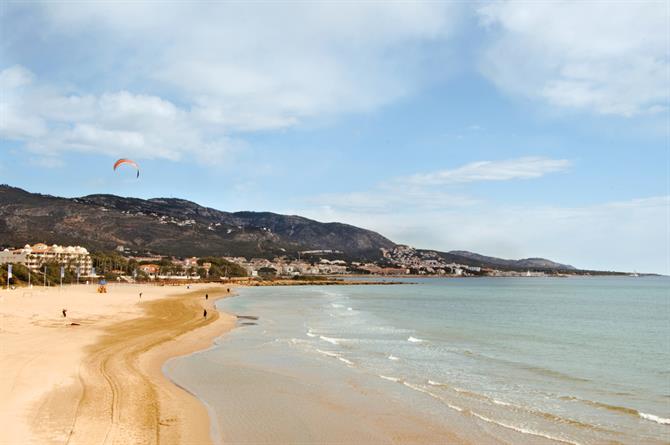 Romana beach in Alcocebre, Valencia