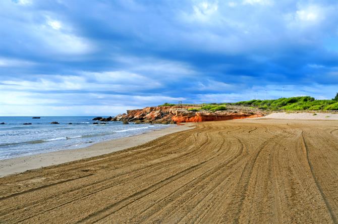 Playa del Moro in Alcoceber, Valencia