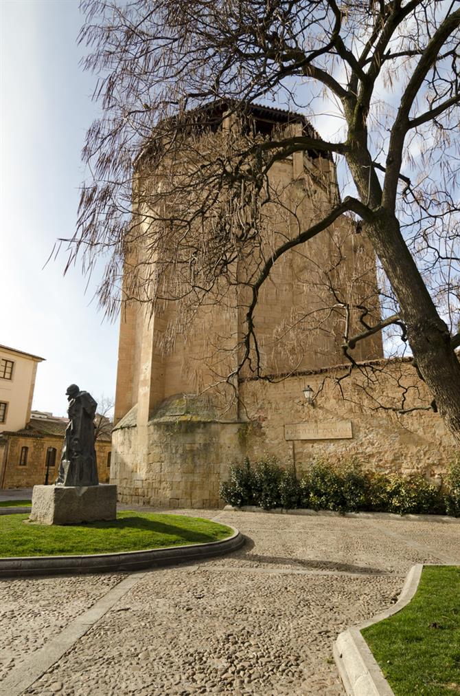 Unamuno statue, Salamanca