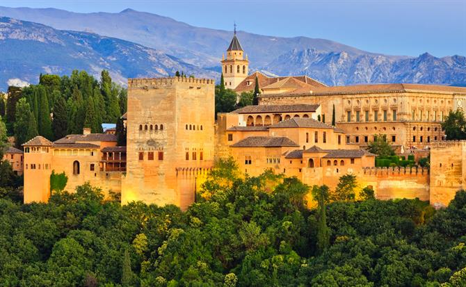 Alhambra palass, Granada