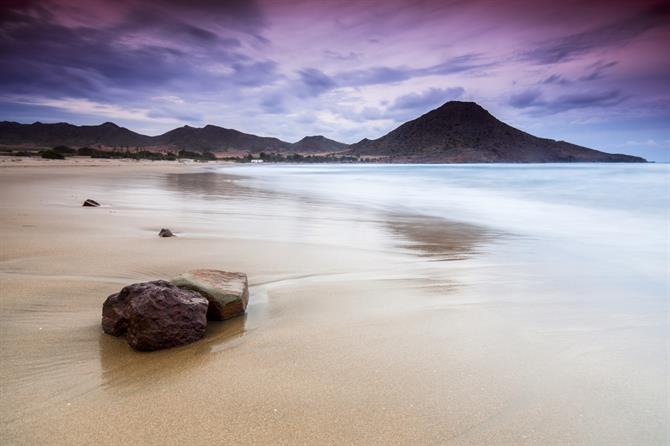 Genoveses strand, Almeria, Cabo de Gata