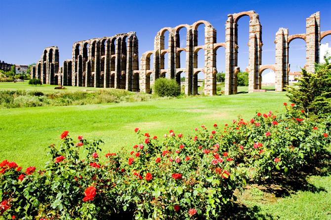  Aqueduc de Los Milagros, Mérida - Estrémadure (Espagne)