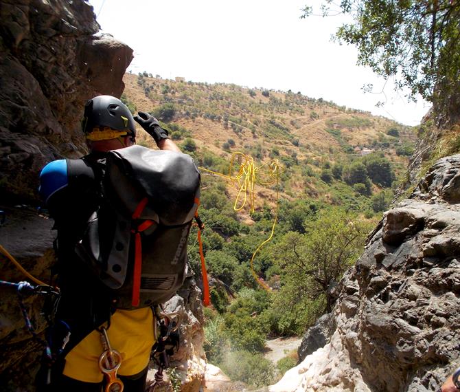 Canyoning in Andalucia