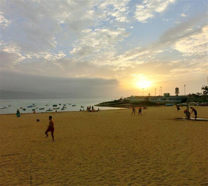 Playa Grande, Playa de las Canteras