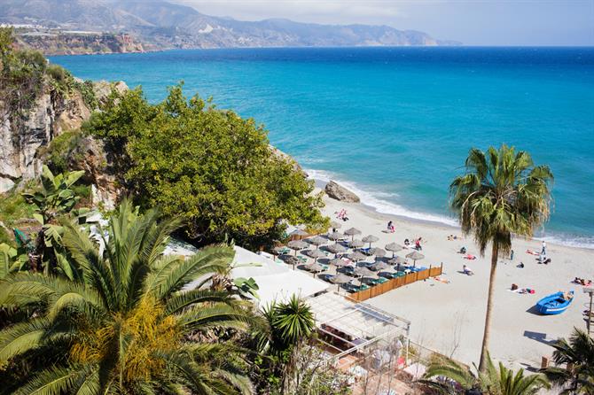 Nerja beach